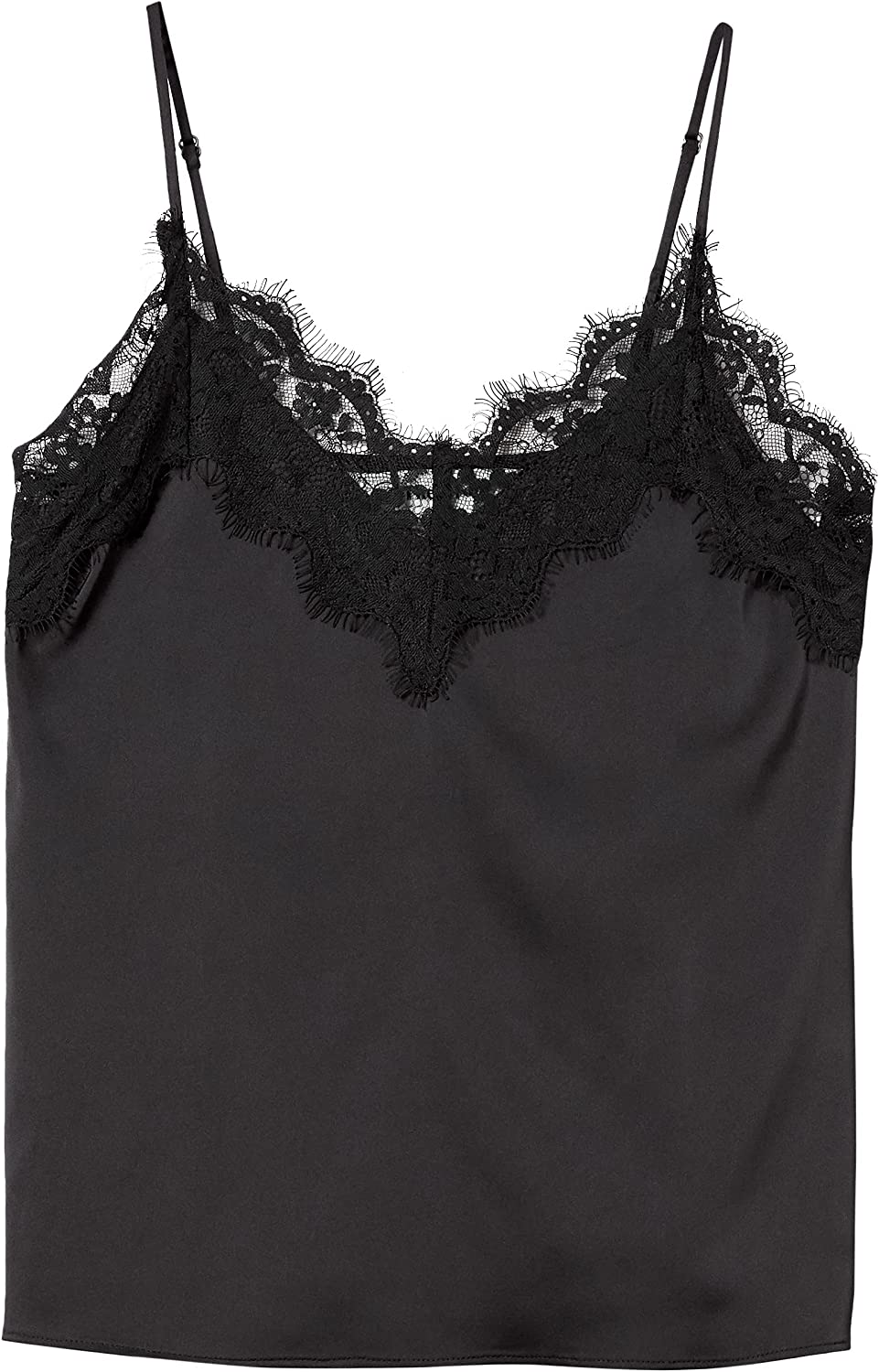 The Drop Women's Standard Natalie V-Neck Lace-Trimmed Camisole Tank Top - Image 7